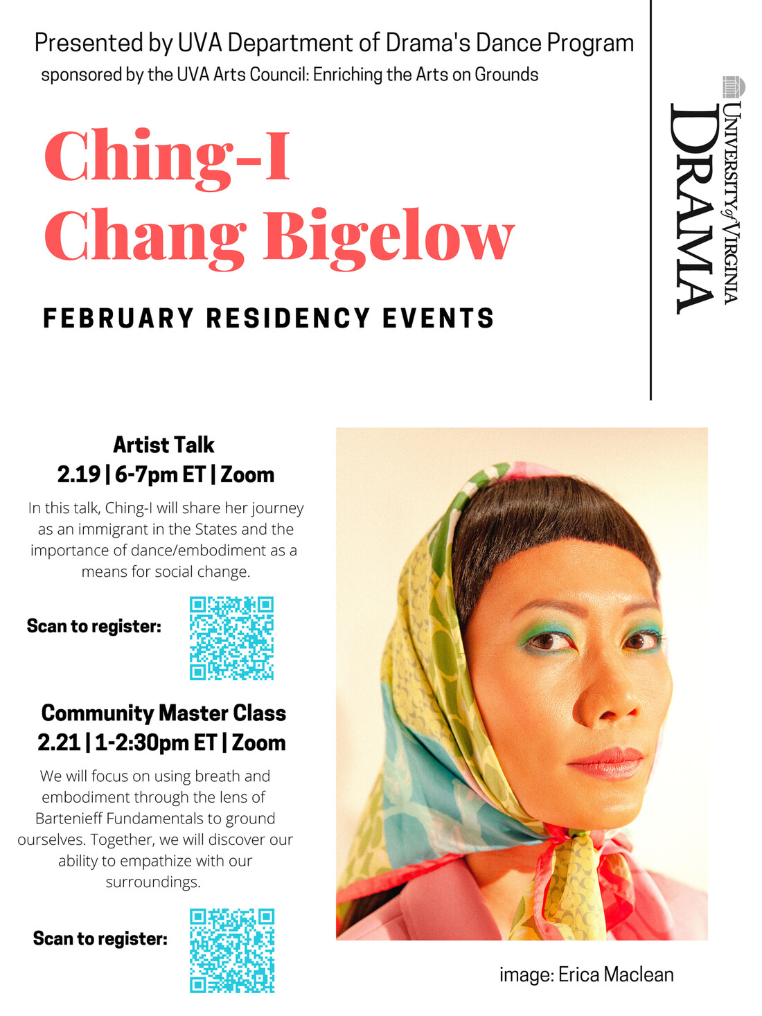 Ching-I Chang Bigelow Residency