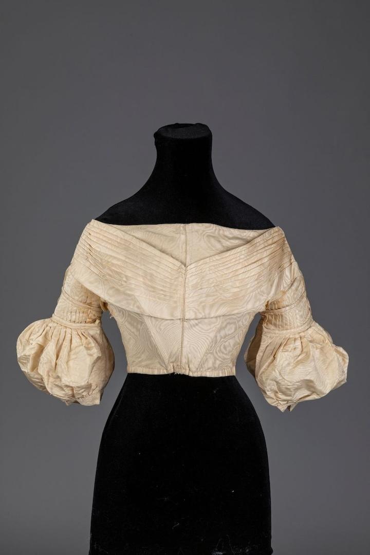 1830c Silk Moiré Bodice