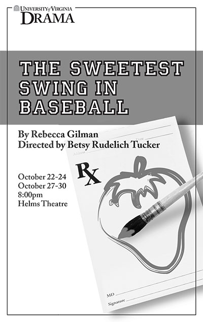 U.Va. Drama to Present Rebecca Gilman's The Sweetest Swing in Baseball